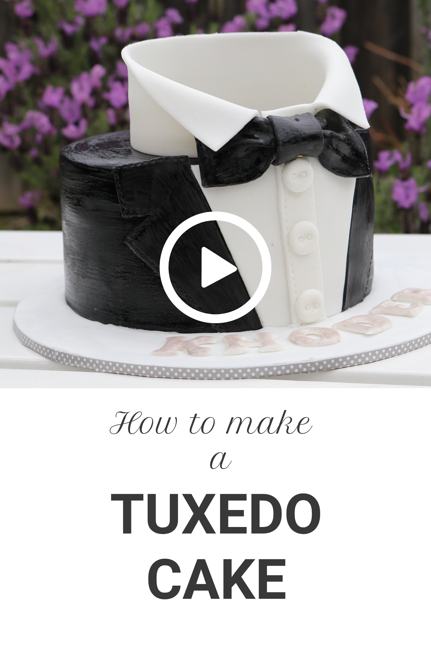 How to make a Suit cake